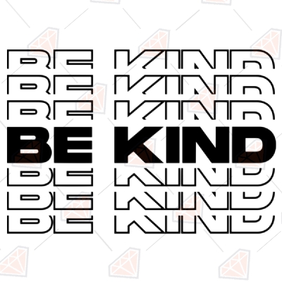Digital Shirt SVG Kindness Matters Cutting File SVG Hand Lettered Alphabet