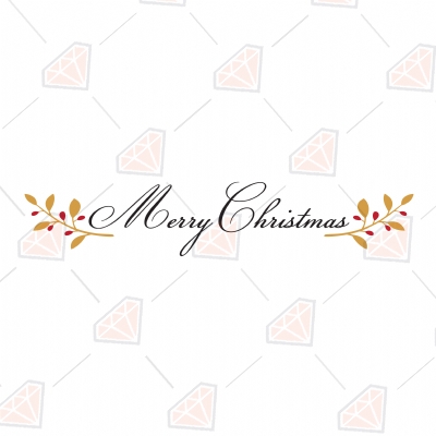 Merry Christmas Design SVG Cut File Christmas