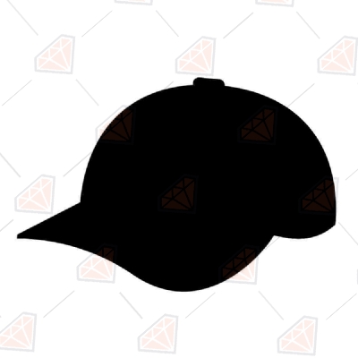 Baseball Hat SVG Cut File & Clipart Baseball