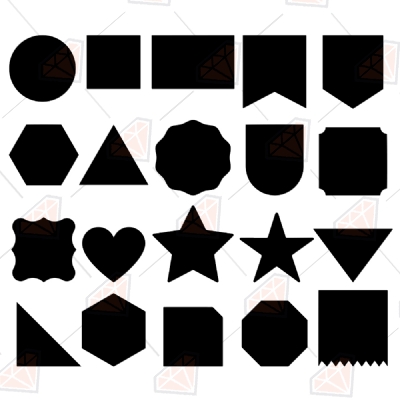 Cutting Board Shapes Svg