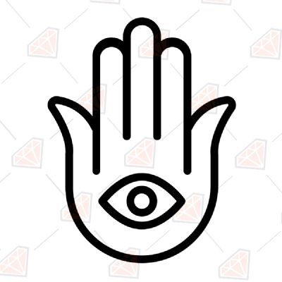 Hamsa Hand Outline Svg Premiumsvg Hamsa Hand Outline Svg Premiumsvg
