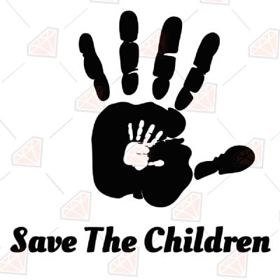Free Save The Children SVG, Save the Children Instant Download Free SVG