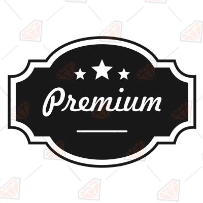 Premium Icon SVG, Premium Label Vector Files Symbols