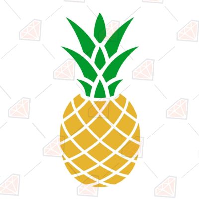 Pineapple SVG, Fruit SVG Cut File Fruits and Vegetables SVG