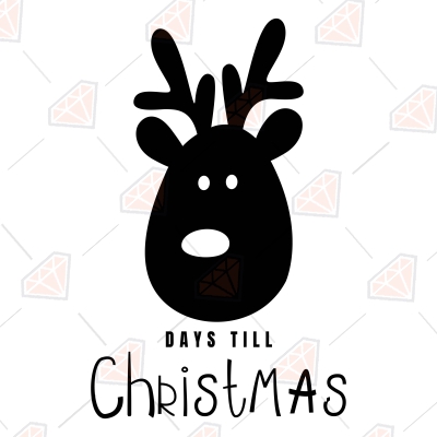 Days Until Christmas SVG Christmas
