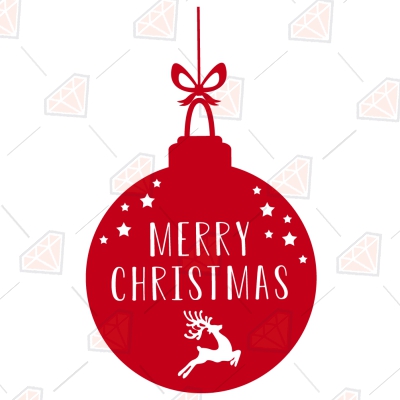 Christmas Ornaments SVG for Cricut Christmas