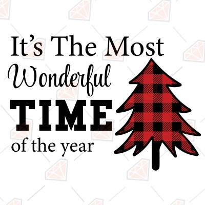 It_s The Most Wonderful Time Of The Year SVG Christmas