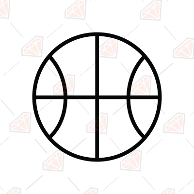 Black Basketball Splatter SVG Cut File | PremiumSVG