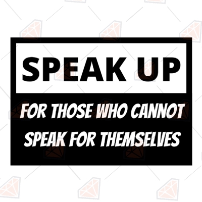Free Speak Up Cut Files Free SVG