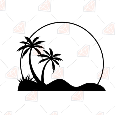 Beach Palm Tree Svg Cut File Tropical Sunset Svg Premiumsvg Beach Palm Tree Svg Cut File Tropical Sunset Svg Premiumsvg