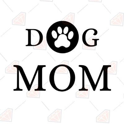 Dog Mom SVG T-shirt