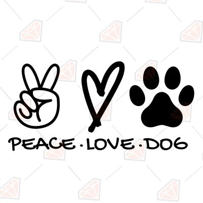 Free Free Love Paw Print Svg