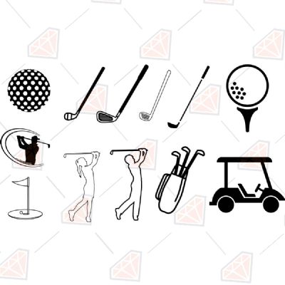 Download Golf Monogram Svg File Premium Svg