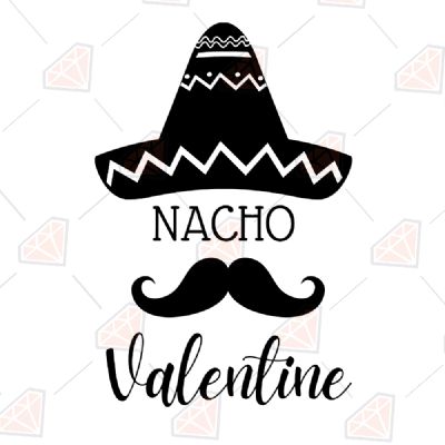 Valentine Nacho SVG Valentine's Day SVG