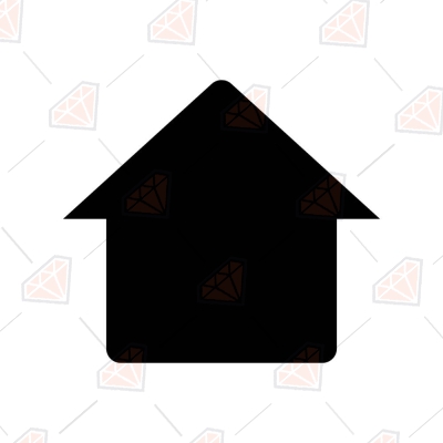 Basic House Icon SVG & PNG Clipart File Icon SVG