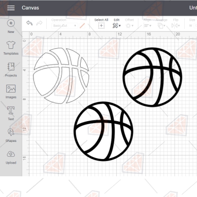 Black Basketball Outline SVG, Basketball Instant Download Basketball SVG