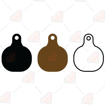 Cow Ear Tags Svg Shapes