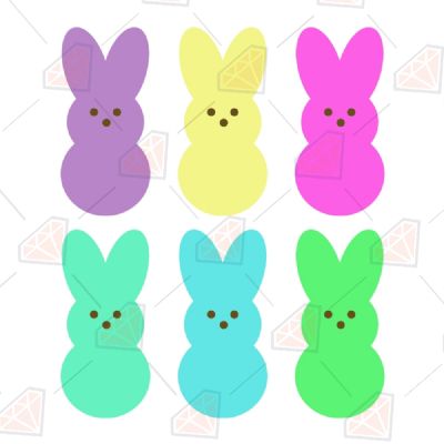 Easter Bunny Bundle Easter Day SVG