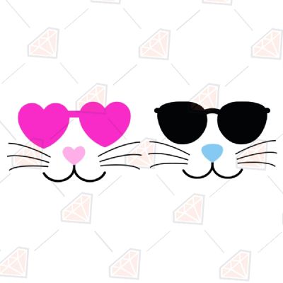 Free Bunny Sunglasses Svg 59 SVG PNG EPS DXF File