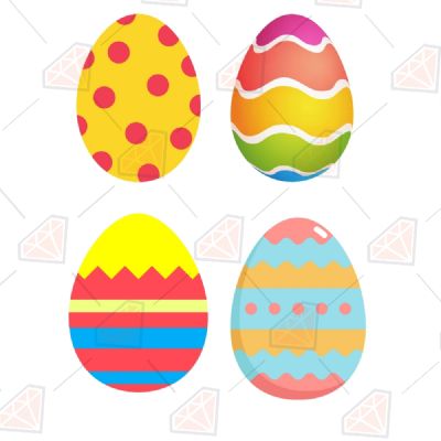 Easter Eggs Easter Day SVG