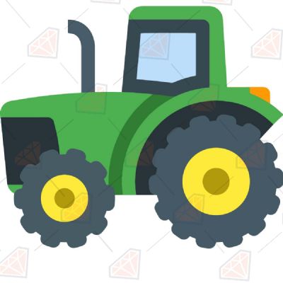 Farm Tractor SVG Transportation