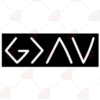 Black God Is Greater Than The Highs and Lows SVG Cut File Christian SVG