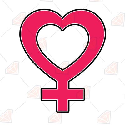 Heart Female Symbol Svg Symbols