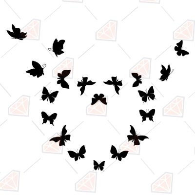 Free Free Half Butterfly Svg 801 SVG PNG EPS DXF File