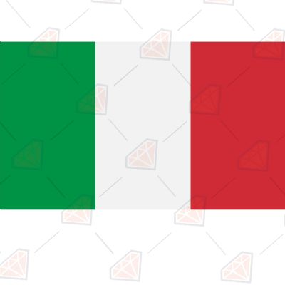 Italian Flag SVG File Flag