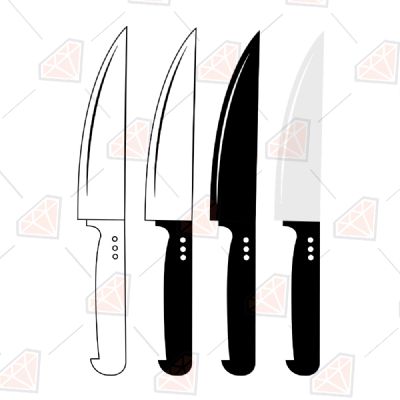Knife Svg Bundle Kitchen Utensils