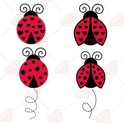 Ladybug Bundle Svg Insects/Reptiles