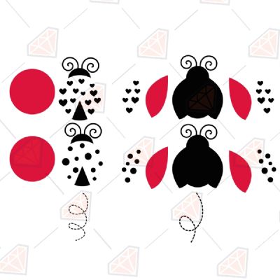 Ladybug Bundle Svg Insects/Reptiles