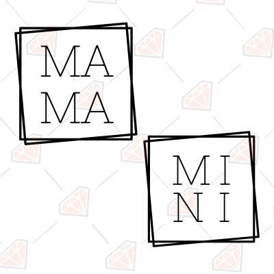 Download Mama Mini Square Svg Cut Files Premium Svg