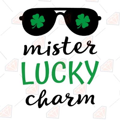 Mister Lucky Charm SVG St Patrick's Day SVG