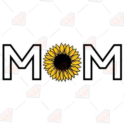 Download Mom Sunflower Svg File Premium Svg