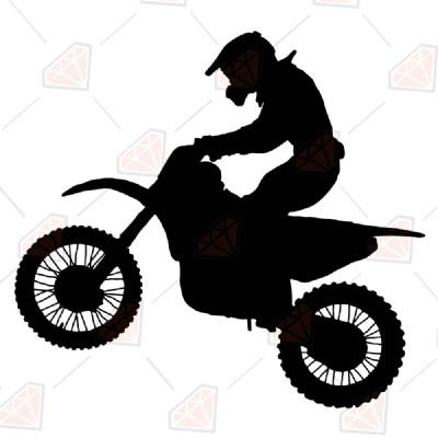 Motocross SVG, Bike Instant Download Sports SVG