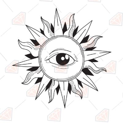 Occult Sun Fruits and Vegetables SVG