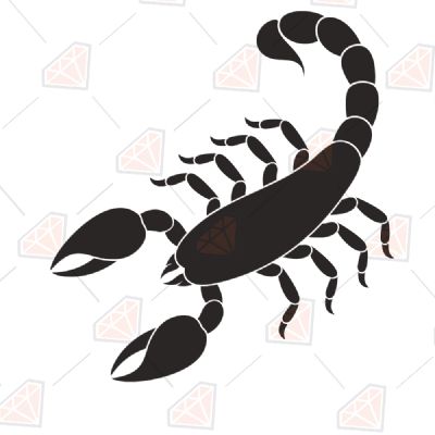 Scorpio Sea Life and Creatures SVG