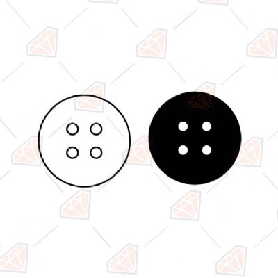 Sewing Buttons Vector Objects