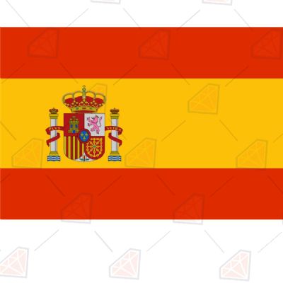 Spain Flag SVG File Flag