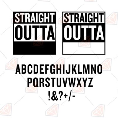 Straight Outta SVG Symbols