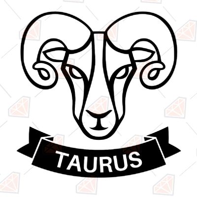 Taurus Svg Astrological