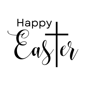 Christian Easter SVG Design, Happy Easter Cricut Files Easter Day SVG