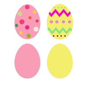 Easter Eggs SVG Bundle, Colorful Easter Eggs SVG Easter Day SVG