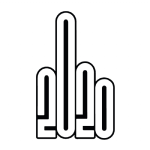 2020 Middle Finger SVG Cut Files, Instant Download Funny SVG
