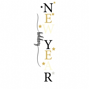 New Year Porch Sign SVG, Happy New Year SVG New Year SVG