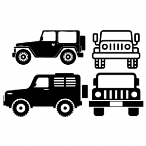 Jeep Bundle Svg, American Jeep Svg Vector File Transportation