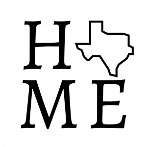 Texas Home SVG Cricut Files, Texas State Map SVG Files Texas SVG