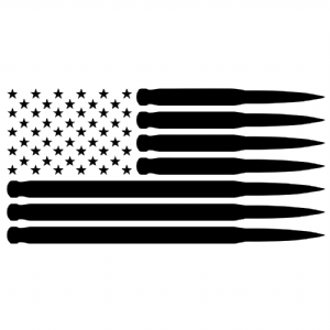 Usa Bullet Flag SVG | Independece Flag SVG Cut Files USA SVG