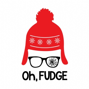 Christmas Oh, Fudge SVG Cut File Christmas SVG
